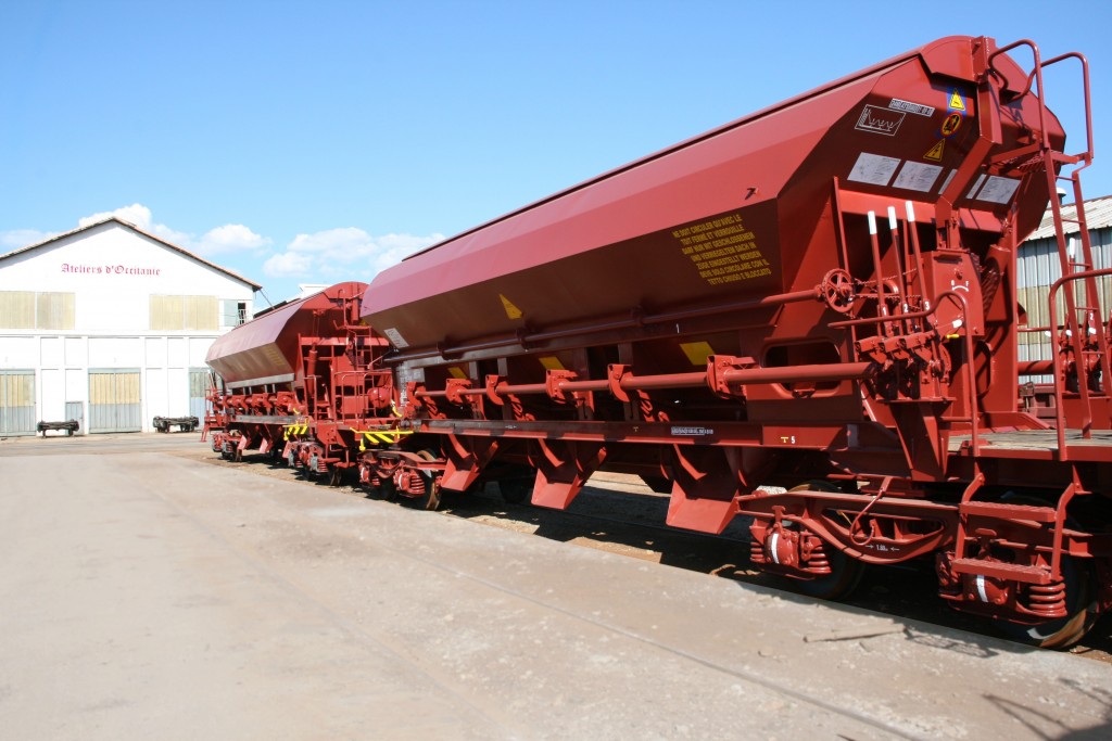 Présentation des Ateliers d'Occitanie - Photo de wagon en maintenance